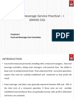 Practical-4 Cost Calculation