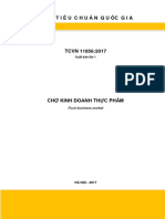 TCVN 11856-2017 - Chợ kinh doanh thực phẩm