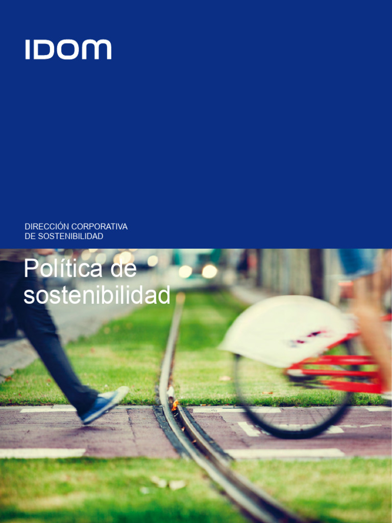 Política de Sostenibilidad de IDOM | PDF | Sustentabilidad