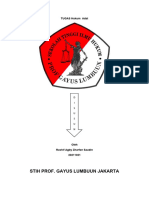 Stih Prof. Gayus Lumbuun Jakarta: TUGAS Hukum Adat