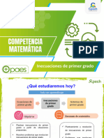 Inecuaciones de Primer Grado