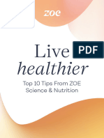 Top 10 Tips From ZOE Science and Nutrition