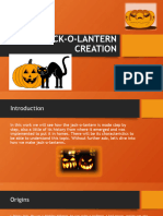 Jack o Lantern Creation