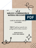 Analisis y Comprension