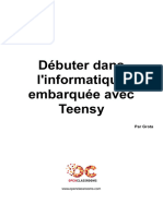 Debuter Dans L Informatique Embarquee Avec Teensy