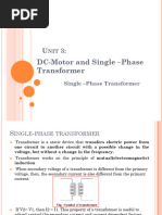 Single Phase Transformer