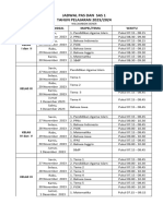 Jadwal Pas Dan Sas 1