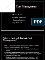 Project Cost Management, Neeraj Sharma