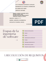 Etapas de Ing. Software