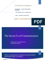 7cs of Communication Akash Verma