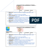 Vocabularios Octubre