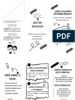 Tríptico Evaluación