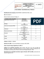 Reglamento de Higiene y SST Monterrey Constructora Actualizada 2017