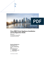 Cisco MSE Virtual Appliance Installation and Configuration Guide, Release 8.0