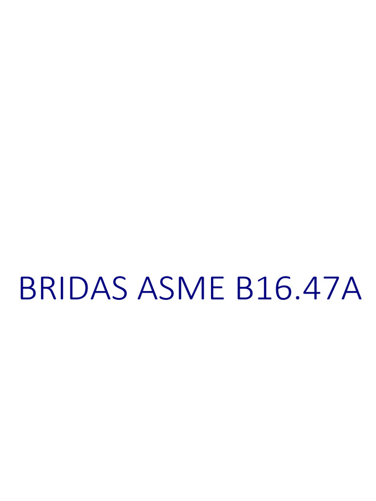 Ansi B16.47a