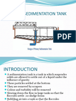 Problem 9.5 Primary Sedimentation Tank