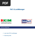 TAFJ tLockManager