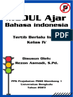MODUL AJAR BAHASA INDONESIA Kelas 4 TERTIB BERLALU LINTAS (AutoRecovered)
