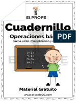 Cuadernillo de Operaciones Basicas Elprofe20