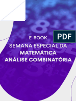E-BOOK - Matemática - Análise Combinatória