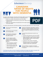 Canadian Charter of Rights For People With Dementia - Alzheimer Society Canada