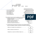 Actividades de Vomunicacion de Tercer Grado