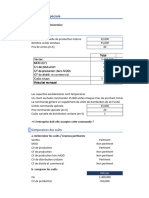 Cas 5 - Coûts Pertinents - Exercices