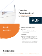 Derecho Administrativo I