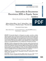 L3 - El Intercambio de Documentos Electrónicos (EDI) en España, Sector Hotelero