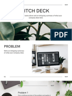 White and Black Simple Technology Pitch Deck Presentation