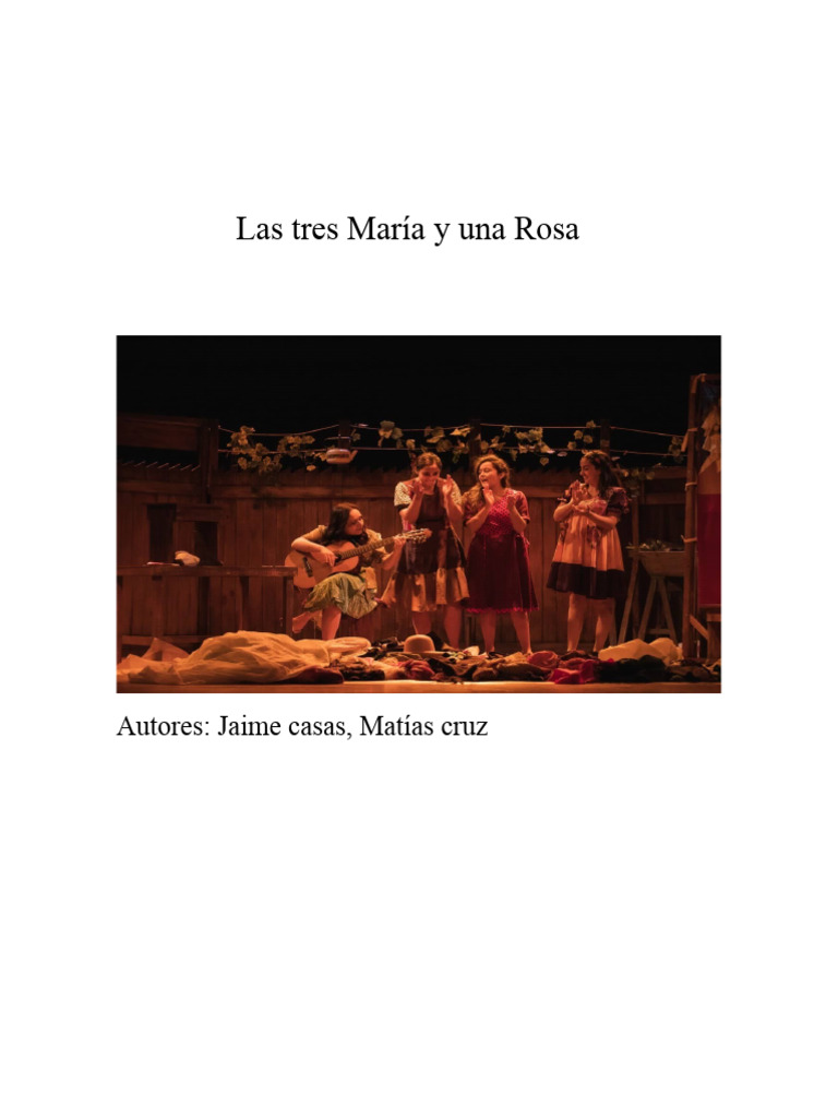 Las Tres Maria (Cuento) | PDF