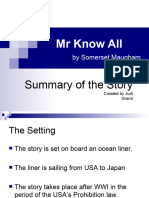 MR Know All - Summary - Pps