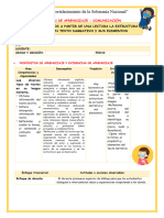 V-Ses-Lun 25-Comun-Conocemos Eltexto Narrativo y Sus Elementos