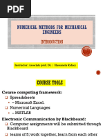 132 Numerical Analysis Methods