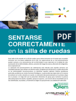 Sentarse Correctamente en Silla de Ruedas - Saber y Entender - Informe