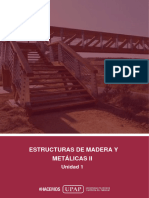 Unidad I - Contenido - Estructuras de Madera y Metálicas II