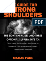 Guide For Strong Shoulders 2019