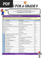 Gcse Spanish Aiming For A Grade 9 Booklet