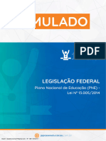 Simulado - Plano Nacional de Educação - PNE