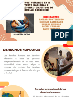 Exposicion de Derechos Humanos en El Contexto Nacional e Internacional. Objetivos de Desarrollo Sostenible