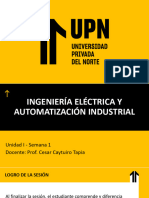 Semana 1 - Ing. Eléctrica y Automatización Industrial