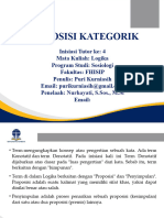 Materi Inisiasi 4 Proposisi Kategorik