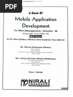 Mobile Application Development