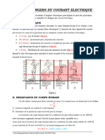 Ch1: Les Dangers Du Courant Electrique