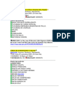 El Alto y La Paz Agenda Cuarta Semana Noviembre 2023.