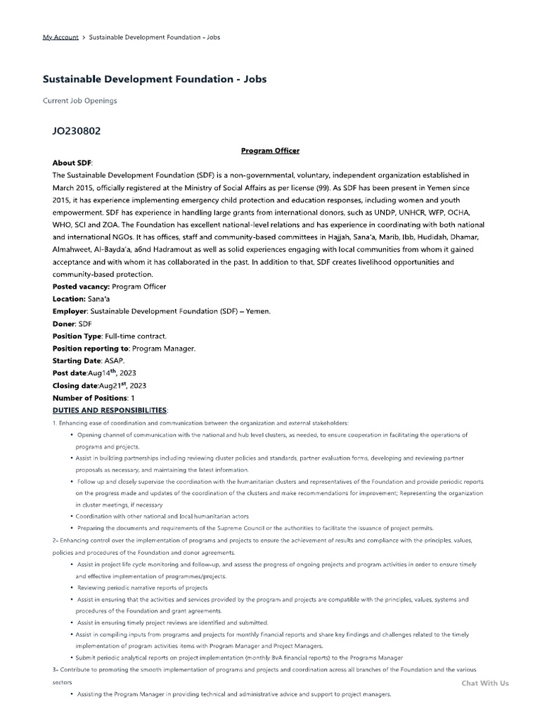 Project Manger Sdf Pdf