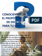 Conociendo El Propósito de Dios para Tu Vida