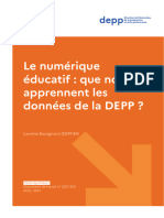 DT 2021 S03 Le Numérique Éducatif Que Nous Apprennent Les Données de La Depp Pdfa