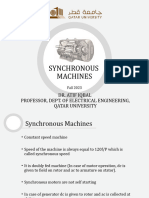 Synchonous Machine - Fall2023
