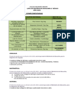 2 Lista de Utiles Escolares 2° Basico 2023